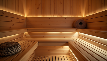 Well maintained sauna image