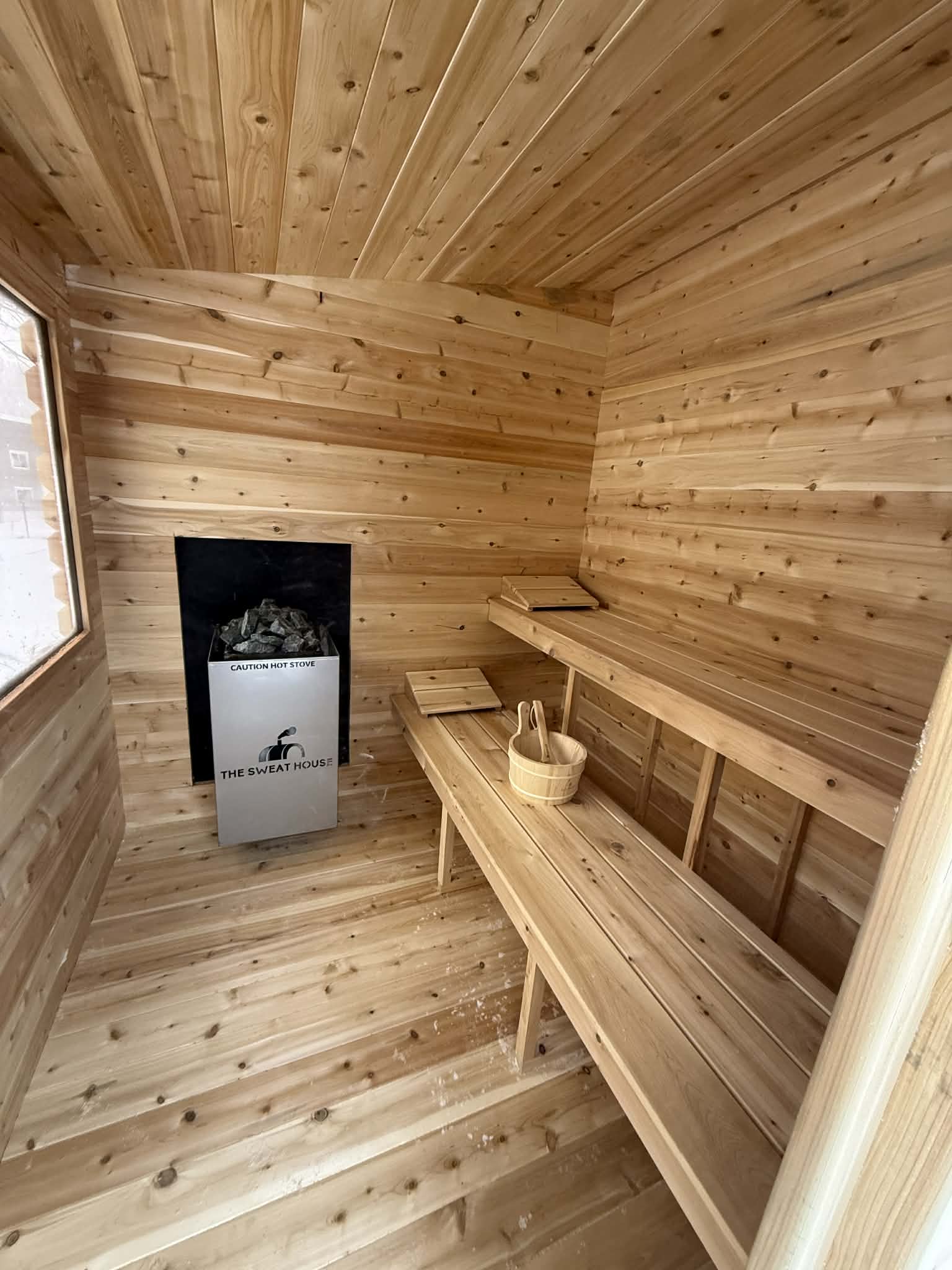 8x8' Lean - 3" Staves