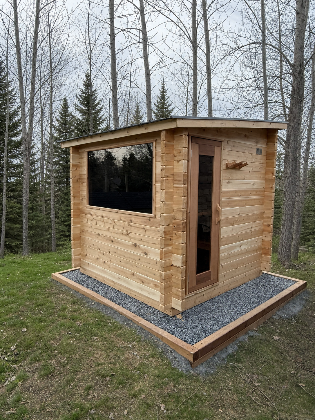 8x8' Lean - 3" Staves