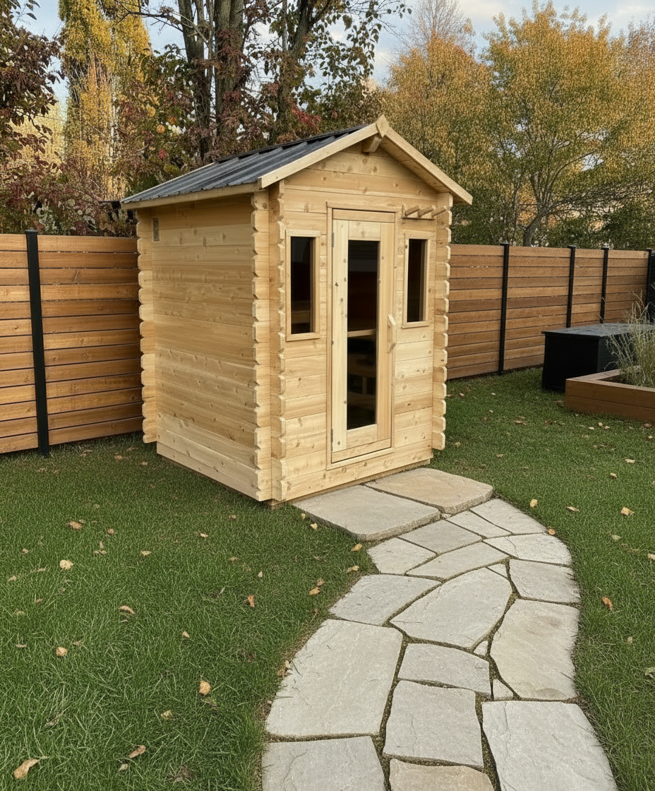 6x6' Traditional Cabin - 2" Staves