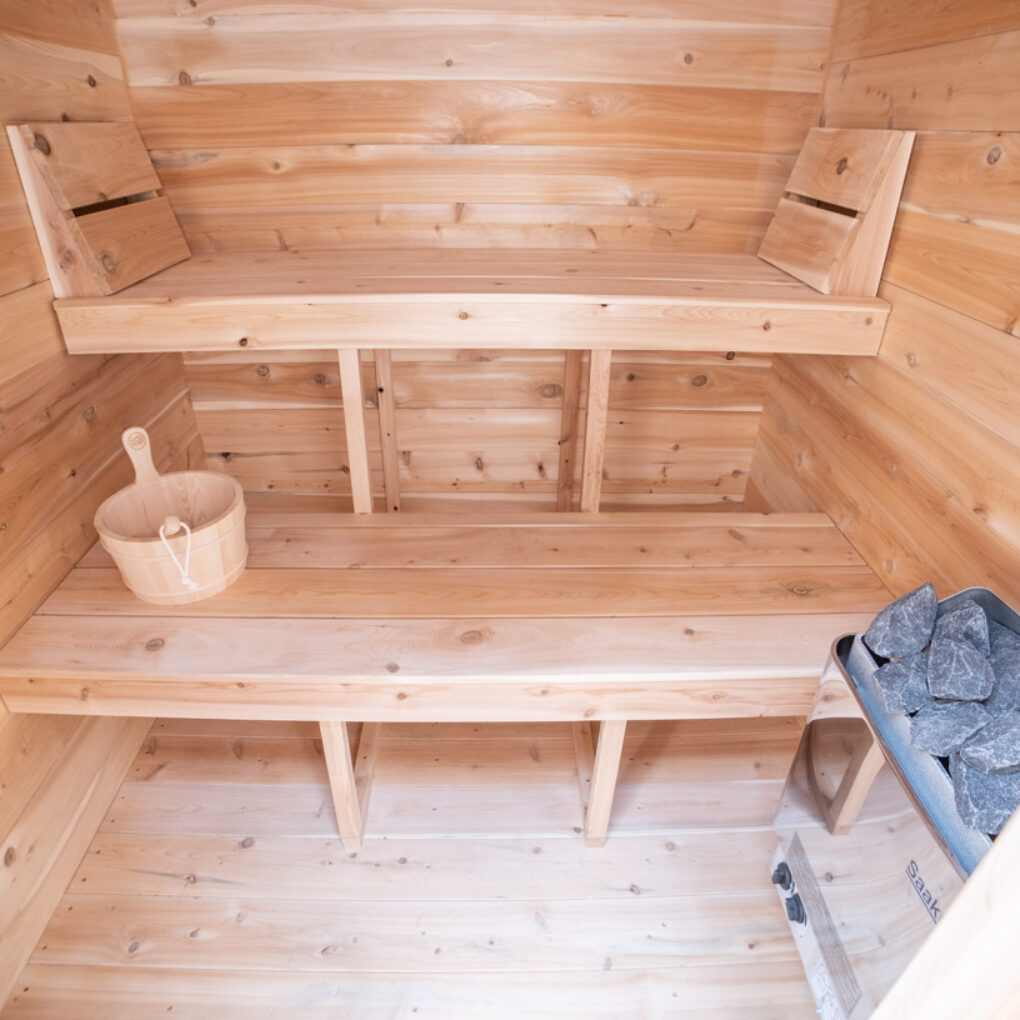 6x6' Traditional Cabin - 2" Staves