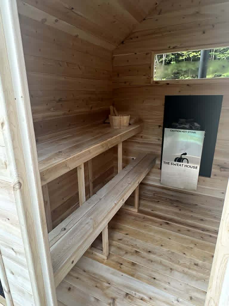 8x8+4' Tin Wrap Cabin