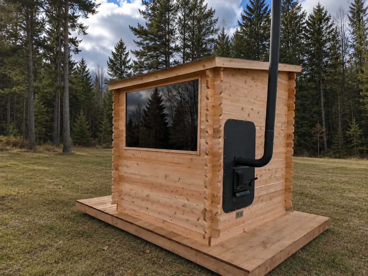 8x8' Lean - 2" Staves