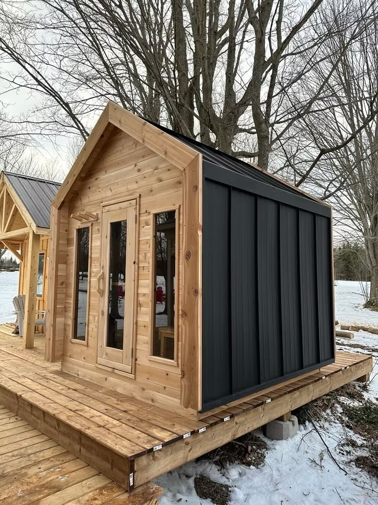 8x8' Tin Wrap Cabin