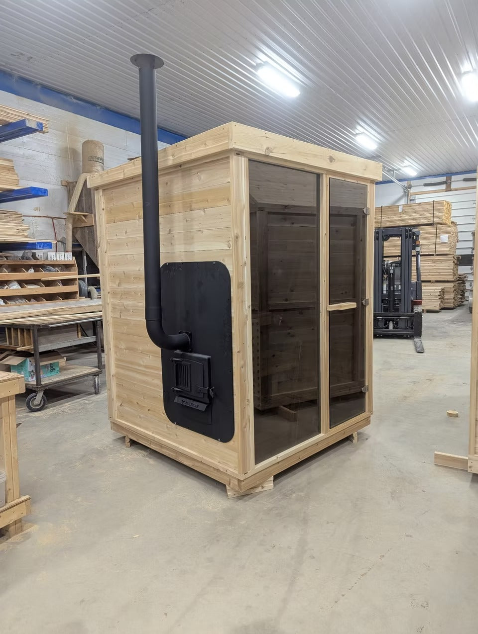 5.5x5.5' Cabin 2" Staves