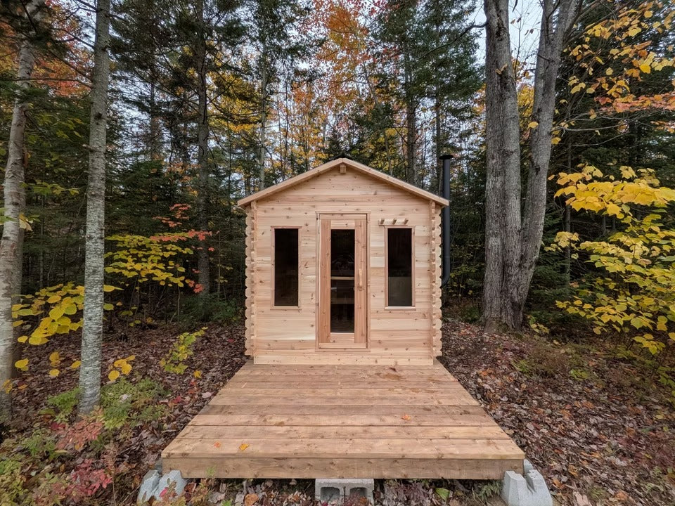 8x8' Traditional Cabin - 2" Staves