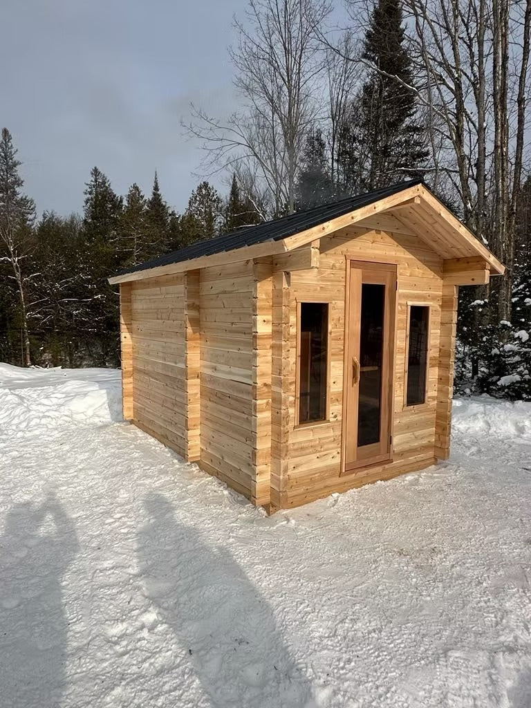 8x8+4' Traditional Cabin - 3" Staves