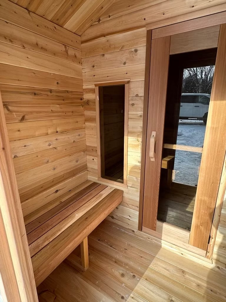 8x8+4' Traditional Cabin - 3" Staves