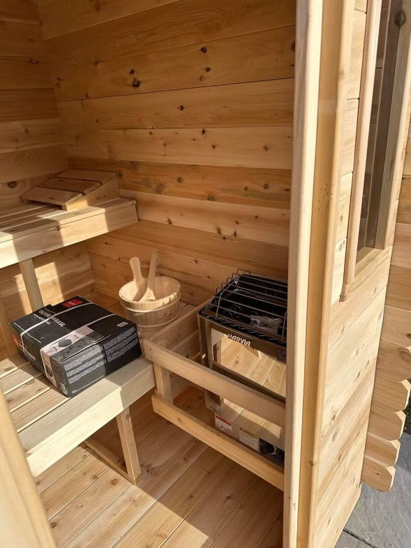 6x6' Traditional Cabin - 2" Staves