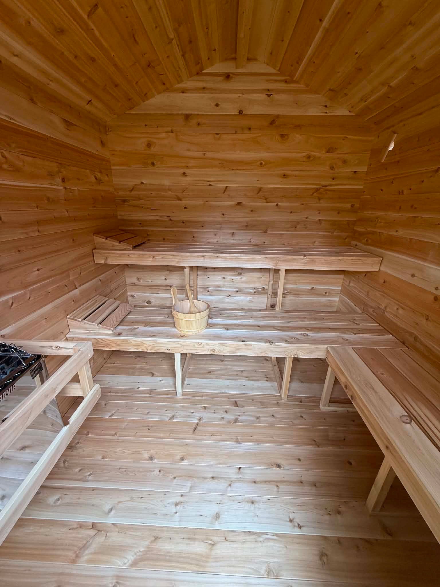 8x8' Traditional Cabin - 2" Staves