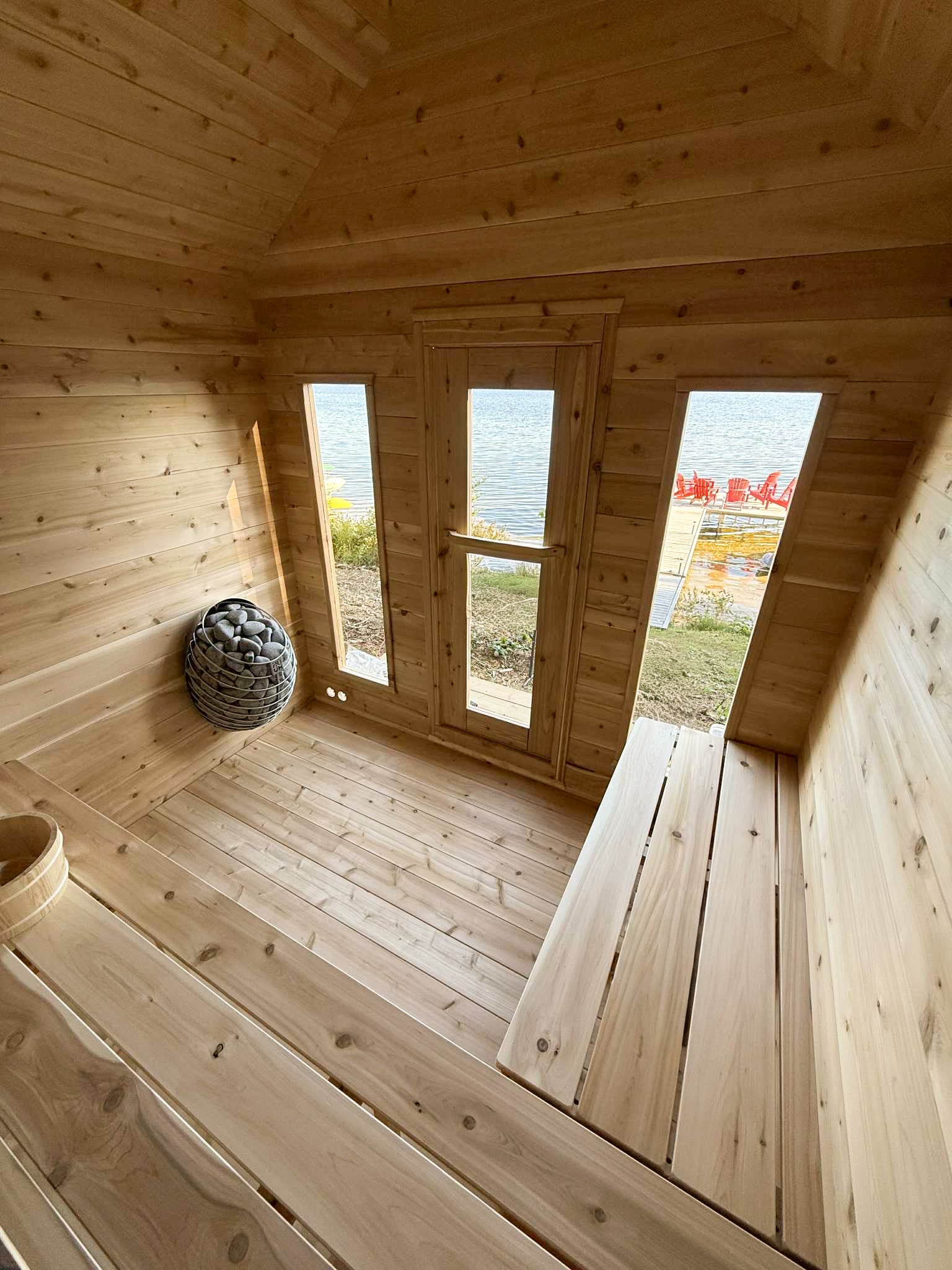 8x8' Tin Wrap Cabin
